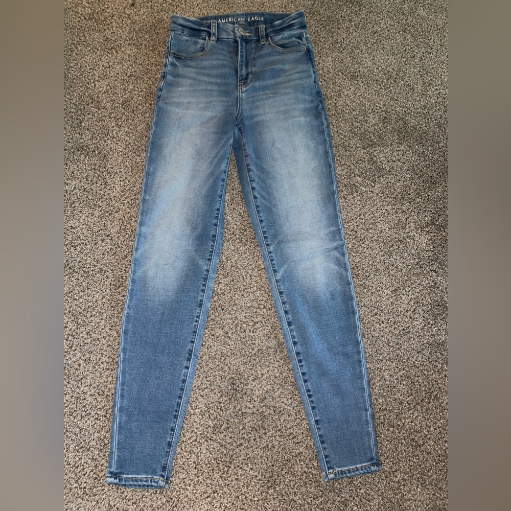 American Eagle Jeggings Curvy Size 0